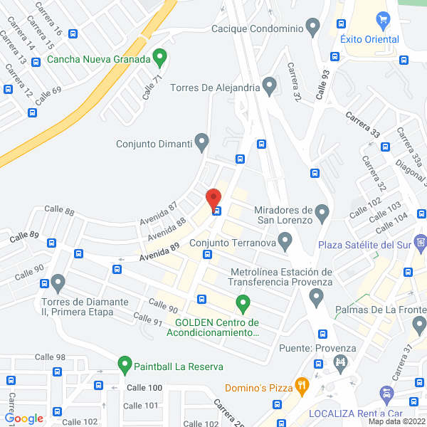Map of Comidas Rápidas Super Lalo