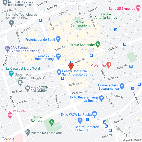 Map of Compraventa Galilea