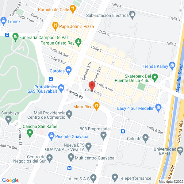 Mapa de Corporación Guiar