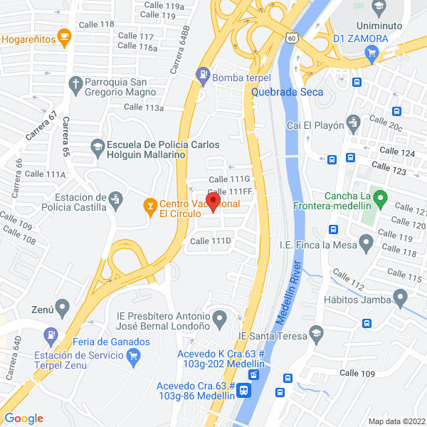 Mapa de Corporación Mujer De Hoy Conmujer