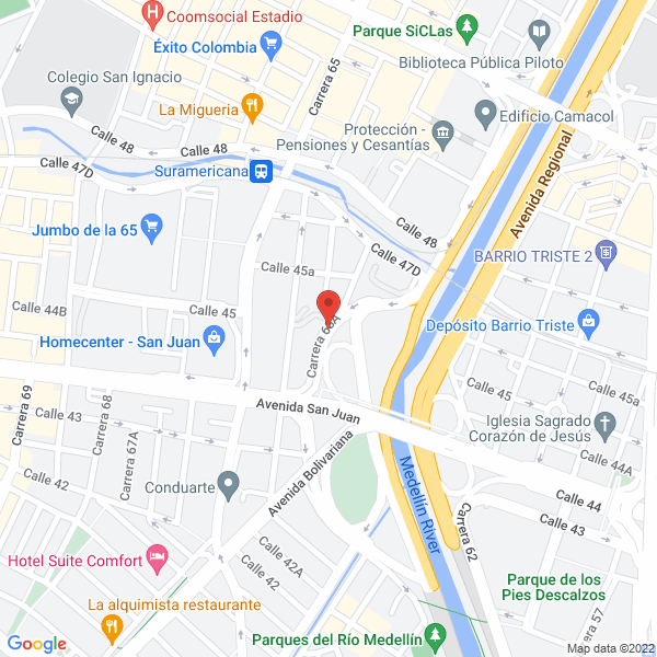 Mapa de Corporación Plaza De Toros La Macarena - Cormacarena