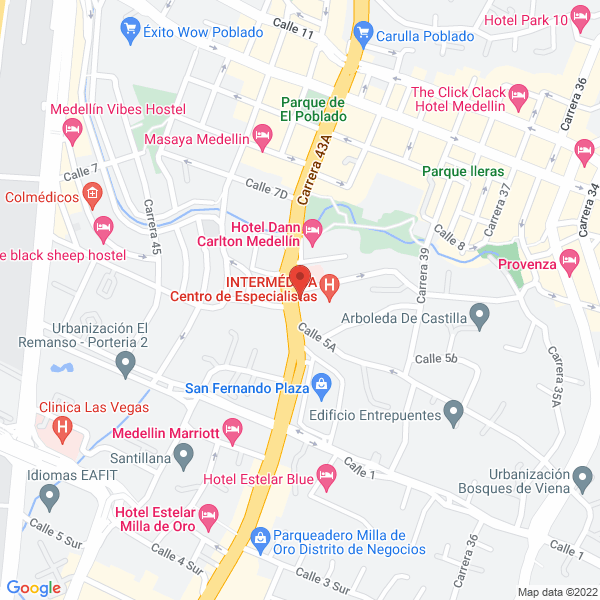 Mapa de Correa Jiménez Xiomara