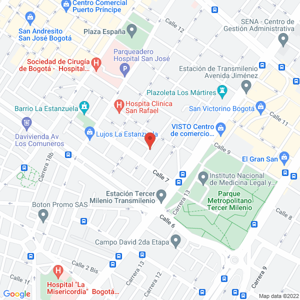 Mapa de Comercializadora Lmc E Hijos Ltda.