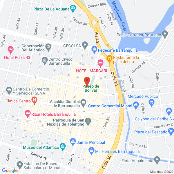Map of Comercializadora Ltda.