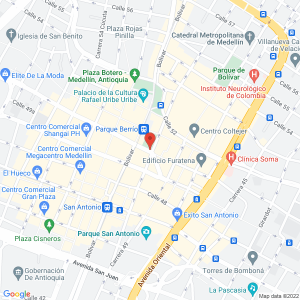 Mapa de Colores Vivos