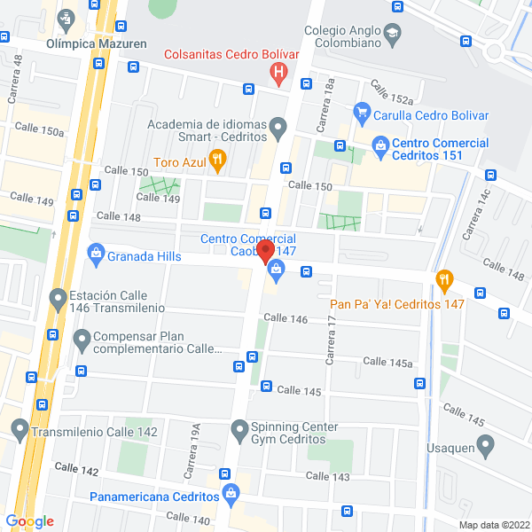Mapa de Comercial Av.19