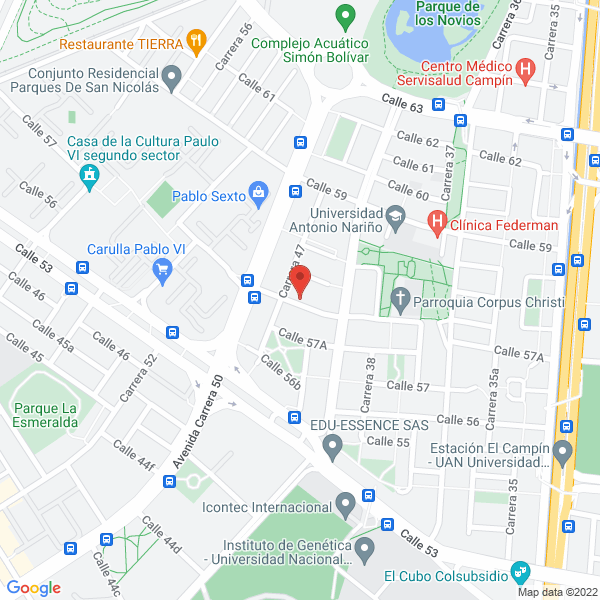 Mapa de Comercial De Remodelaciones E.U.