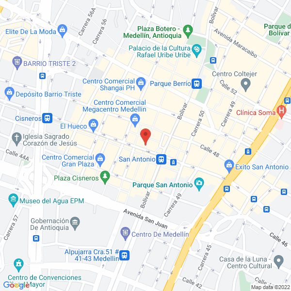 Mapa de Comercial Galileo S.A.S.