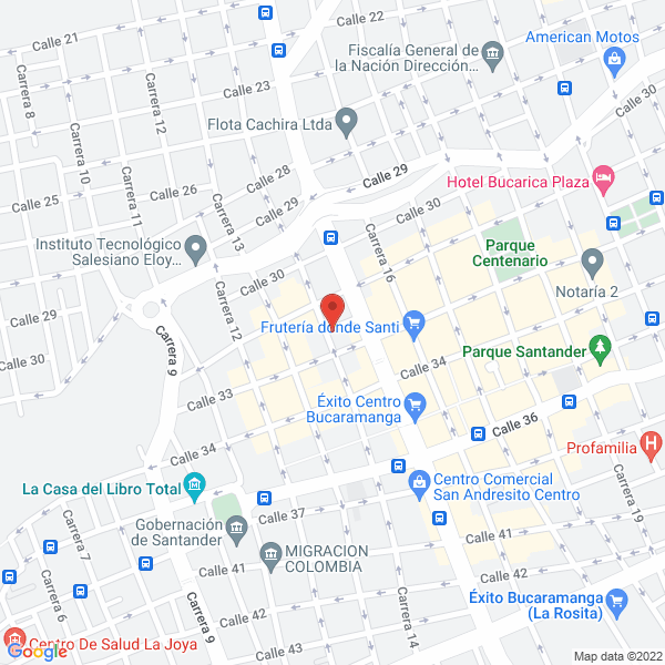 Map of Comercial Novapel Ltda.