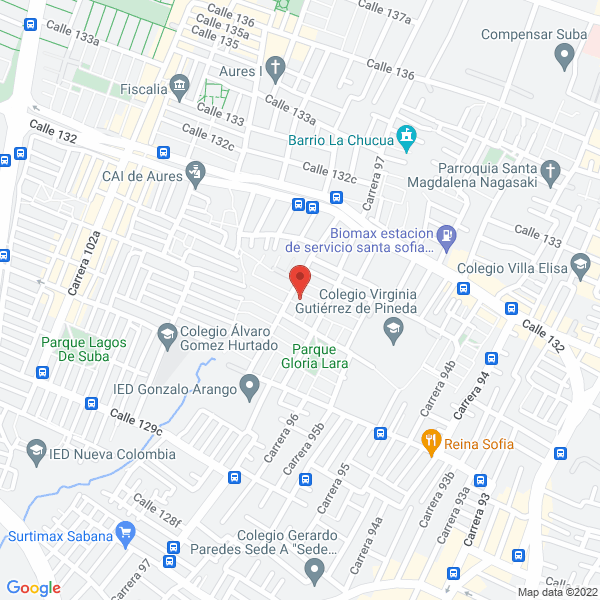 Mapa de Comercializadora Chavarrio Cruz Ltda.