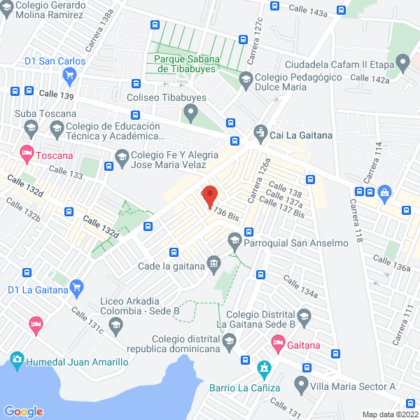 Mapa de Comercializadora Cimatex S.A.S.