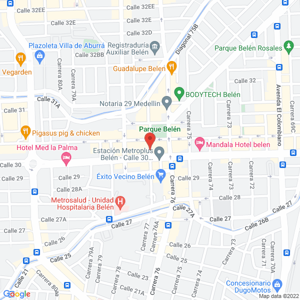 Mapa de Comercializadora De Carnes López J