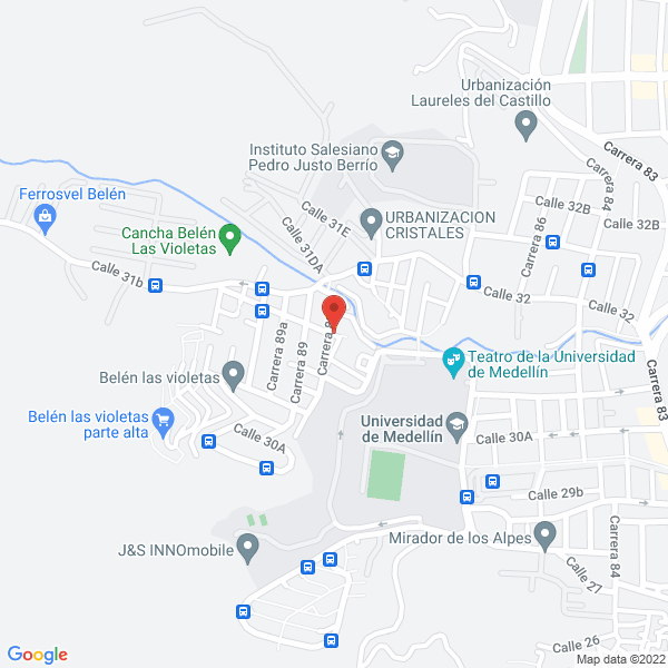 Mapa de Comercializadora De Llantas Especiales