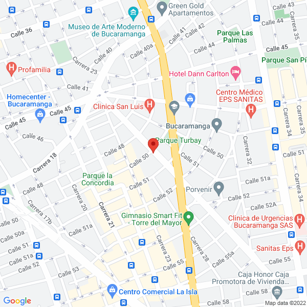 Map of Colombia Gourmet
