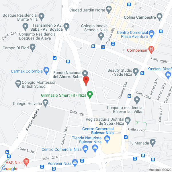 Mapa de Colombia Leds Ltda.