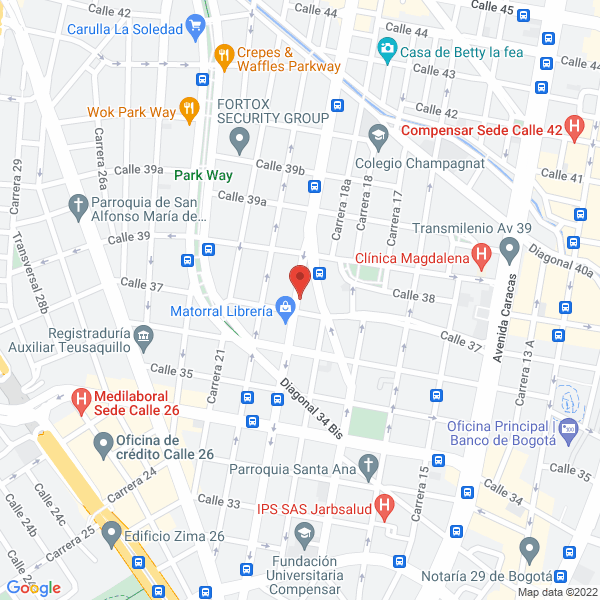 Mapa de Colombia Model'S Agency