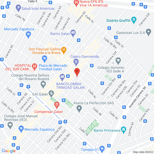 Mapa de Colombian Transportation Ltda