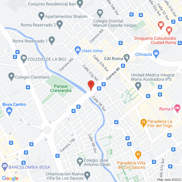 Mapa de Colpafilt