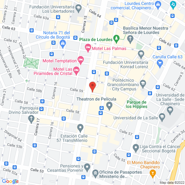 Mapa de Colombiana De Sellos