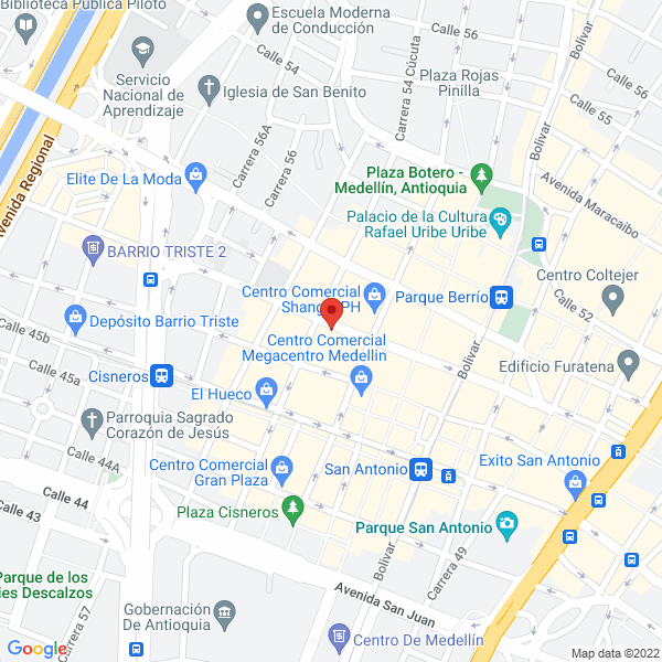 Mapa de Comercial Ayacucho S.A.S
