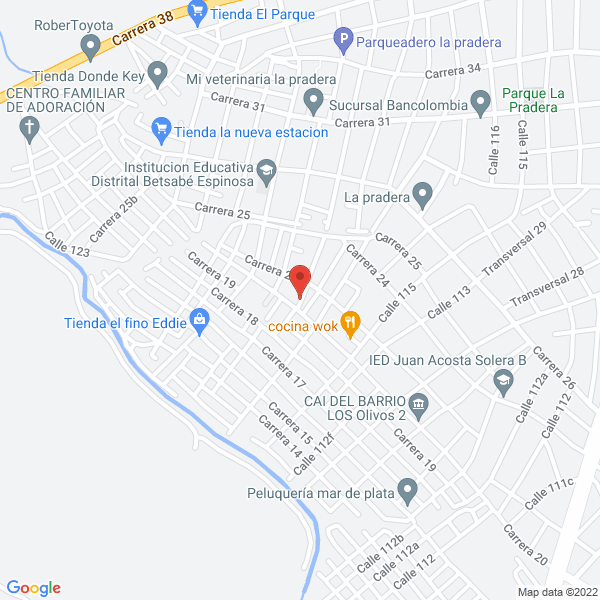 Map of Colegio Grande Esdras S.A.S.