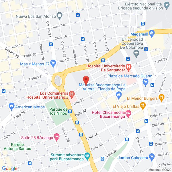 Map of Colegio La Rioja De Girón