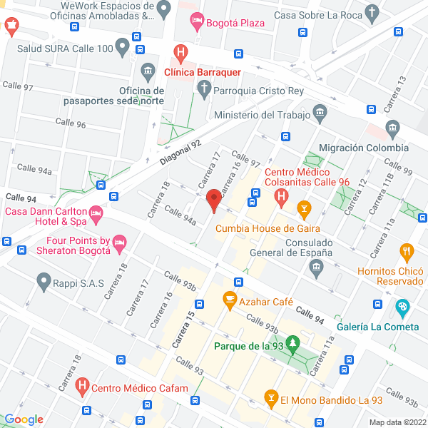 Mapa de Corporación Politécnica