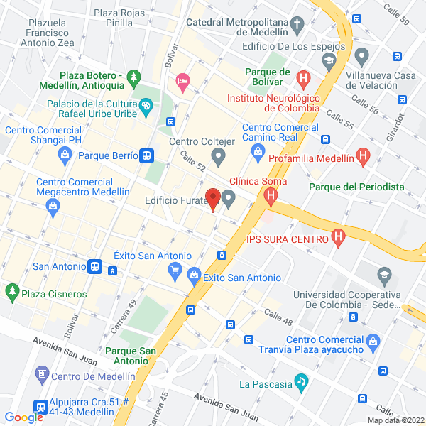 Mapa de Cuartas Ochoa Medardo Alberto