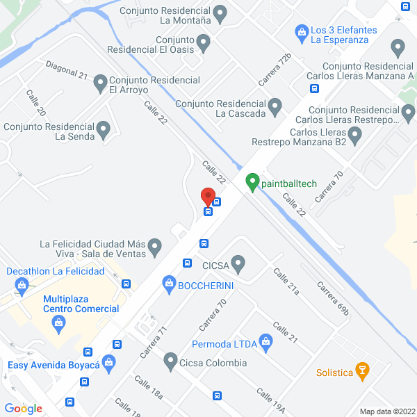 Mapa de Concesionario Corban S.A.S.