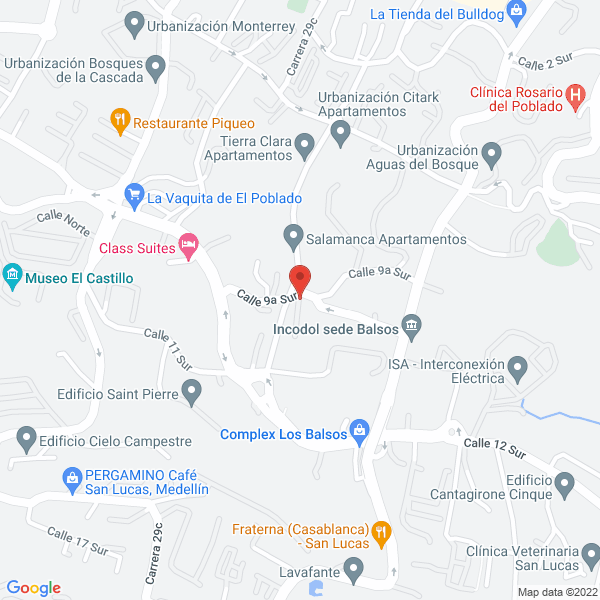 Mapa de Condominio Orión