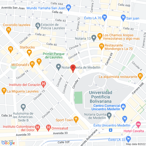 Mapa de Conducar Ltda.