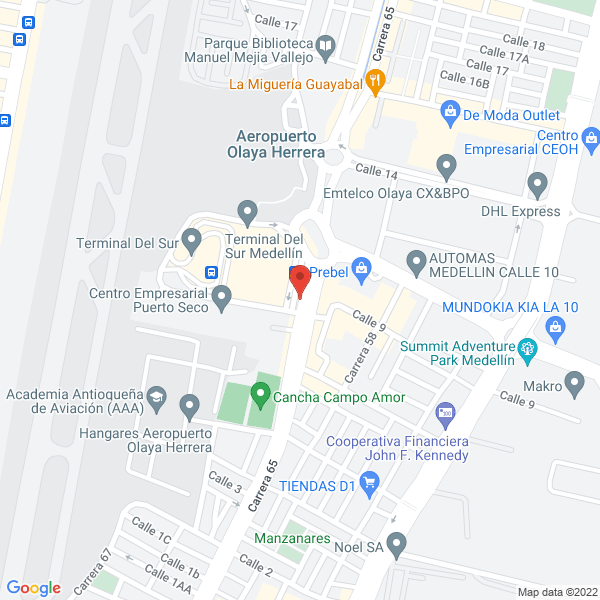 Mapa de Conexiones Y Soluciones Empresariales S.A.S.