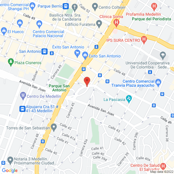 Mapa de Confecciones Citara