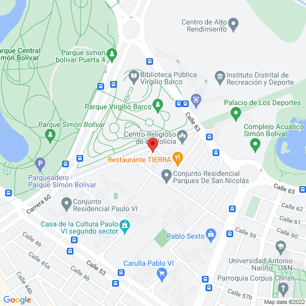 Mapa de Confecciones Clavijo Ltda.