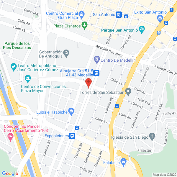 Mapa de Comercializadora General De Repuestos