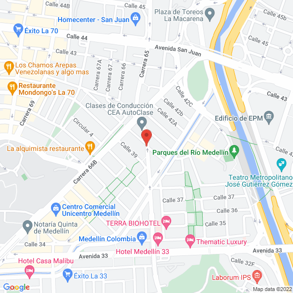Mapa de Prendería El Porvenir