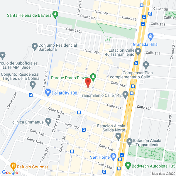Mapa de Comtrolex Ltda.