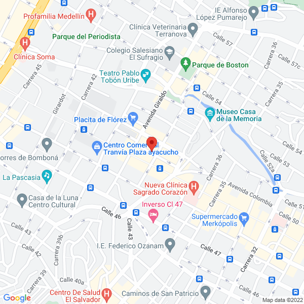 Mapa de Comunicaciones G.A