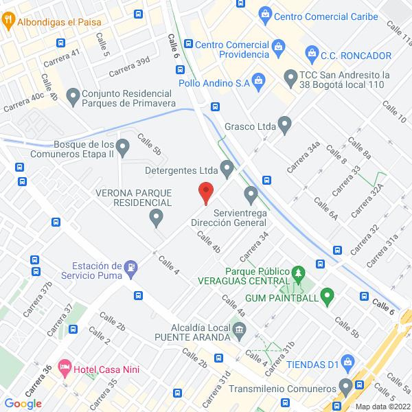 Mapa de Conalcables Ltda.
