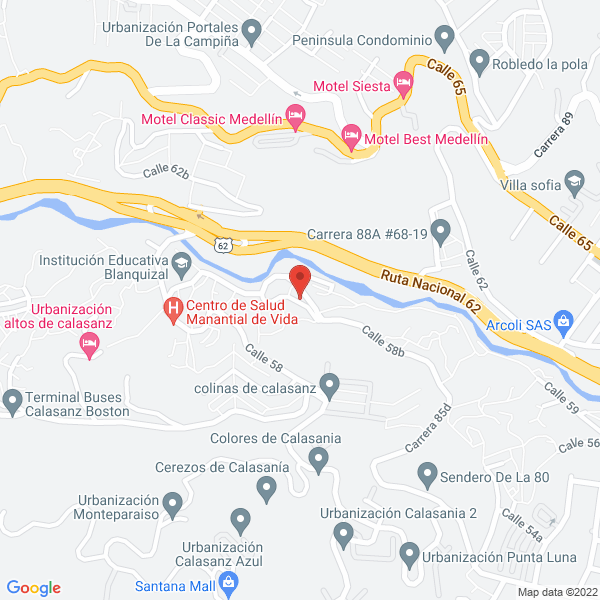 Mapa de Concreto Y Construcciones Civiles S.A.S
