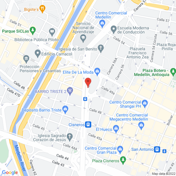 Mapa de Creaciones Reactores