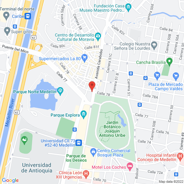 Mapa de Creaciones Trompitos Ltda.