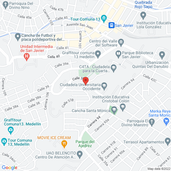 Mapa de Creaticity