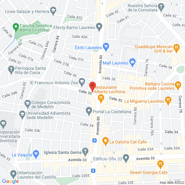Mapa de Criterium Peluqueria
