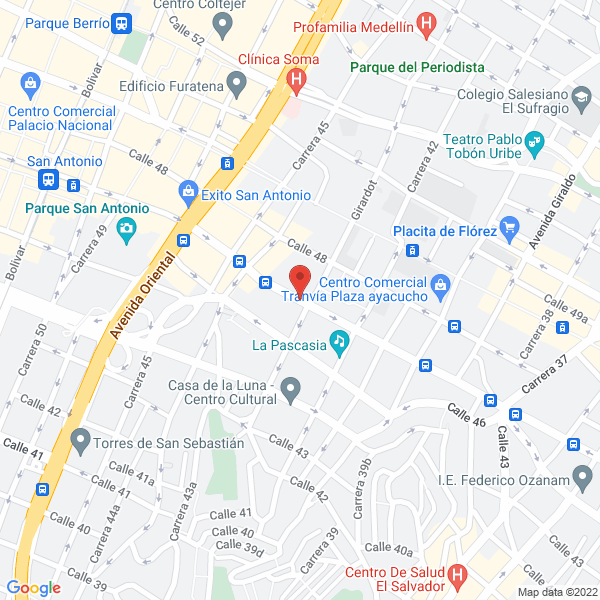 Mapa de Ctp.Net