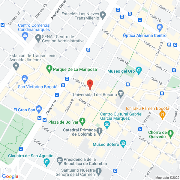 Mapa de Cuadrado Quintero Margarita Rosa