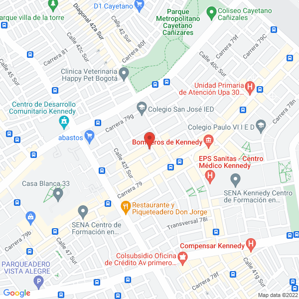 Mapa de Cuchillas Y Suministros Industriales