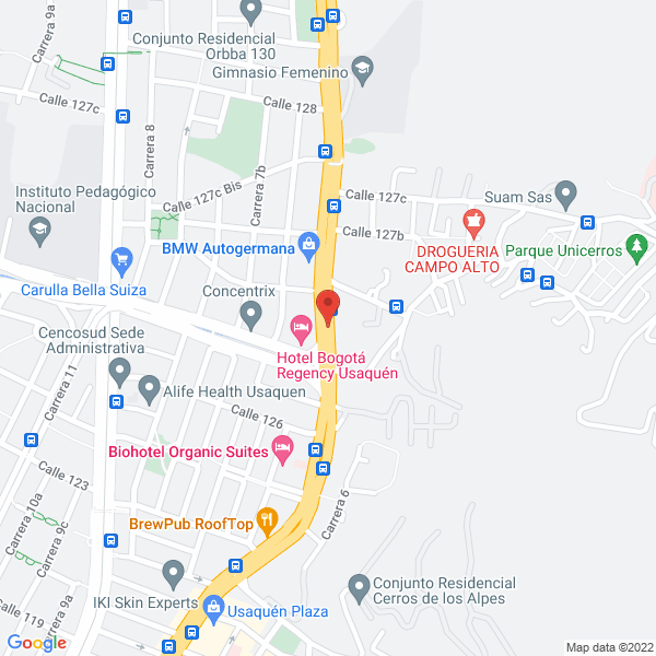 Mapa de Construcciones Sigma S.A.