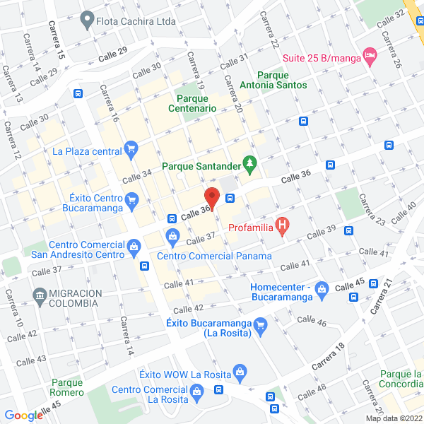 Map of Construcciones Y Diseños Ravar