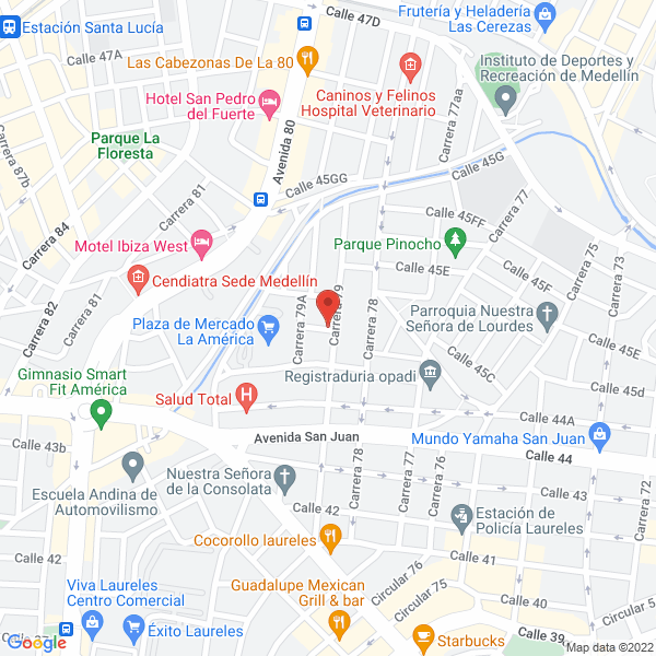 Mapa de Confecciones Chantu